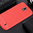 Flexi Slim Carbon Fibre Case for Nokia 1 - Brushed Red